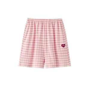 miiow | Pure Cotton Silk Sleep Pants Womens Summer Thin Short Home Clothes Three-quarter Length Cool Feeling Casual Comfortable Shorts