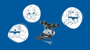[ GH HARDWARE ] DREMEL Attachment Plunge Router ( 335 )
