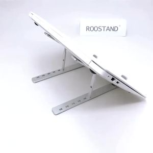 Giá đỡ LAPTOP ĐIỆN THOẠI MÁY TÍNH bằng nhôm có thể điều chỉnh được độ cao đế kê laptop nhôm chống trượt