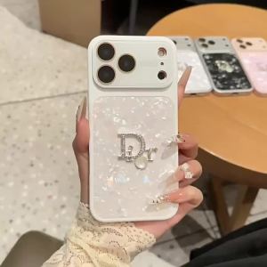 Instant Large Window Shell Pattern Phone Case with Full Lens Protection and Drop Resistance