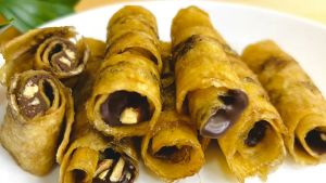 กล้วยม้วนช็อกโกแลต setกล่องใหญ่15ซอง