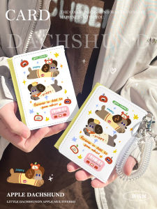 Large Capacity Sausage Dog Womens Wallet Multi-Card Slot Coin Purse 2025 New Three-Fold Special Edition Fashionable Youth PU Leather