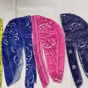 1PC Breathable Quick Dry Bandana Pirate Cap Helmet Liner Cooling Bicycle Headscarf Cycling Hat Headband Cooling Bicycle Hat