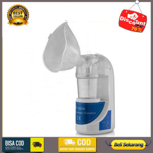 Alat Terapi Pernapasan Uap Alat Bantu Pernafasan Sesak Asma Ultrasonic Inhale Nebulizer