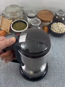 (SG Dliver)Electric Grinder Grains Spices Coffee Bean Dry Food-grade Nut Miscellaneous Grains Spice 400W 8 Blades Multifunction Mill Grinding Machine