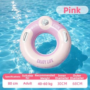 CHEORLIAN | Anti-Tipping Portable Inflatable Swim Ring