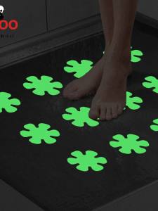 SiKoo Chống Trượt Chống Thấm Nước Chống Mài Mòn Không Cần Giặt Chống Trượt Cho Sàn Bồn Rửa Phòng Tắm Ba Màu Hoa