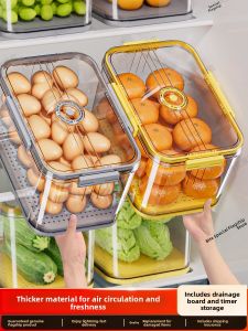 BEITEJIA | Food Grade Refrigerator Freshness Sealable Storage Box
