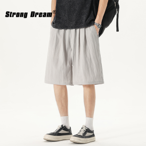Breathable Comfort Mens Short Pants Knee Length