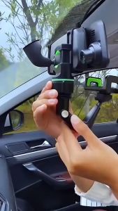 Car Phone Holder Car Rearview Mirror Driving Recorder Holder Kitchen Mobile Phone Holder