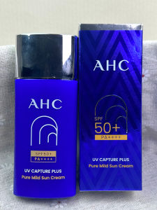 Kem Chống Nắng AHC Pure Blue Bottle Dạng Kem Chống Nắng Vật Lý Không Nhờn Nhẹ an Toàn Cho Trẻ Em Chống Tia UV Toàn Thân PA++++