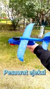 Mainan Anak Pesawat Terbang Berlampu / Mainan Pistol Penembakan Pesawat Busa / Pistol Pesawat Ketapel / Mainan Peluncur Pistol Pesawat / Pesawat Busa Yang Memancarkan Cahaya