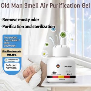 German Old Man Smell Air Purification Gel Air Freshener Refrigerator Toilet Deodorant Box