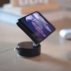 Magnetic Car Phone Holder Flexible Indoor Use Portable Foldable Lifting Platform Home Sports Beds