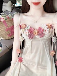 CHANGTONG | Fairy Design Exclusive Lace Floral Maxi Dress