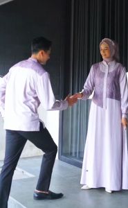 SARIMBIT LUBI 2025 KALINDA FAMILY MISTY GRAY TERBARU SET KELUARGA LEBARAN REUNI KEKINIAN TERMURAH