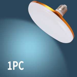 LED Bulb E27 Base Led Lamp Super Bright AC 220V 15W Indoor Lighting Flying Saucer Light 6500k Energy Saving Lamp Garage Light