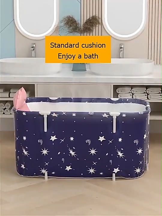 Foldable Bathtub Adult Large Shower Soaking Folding Water Spa Bath - View #7