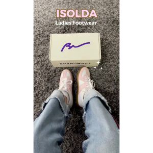 Boardwalk Isolda Ladies Casual Sneakers Available in Blue and Pink Design