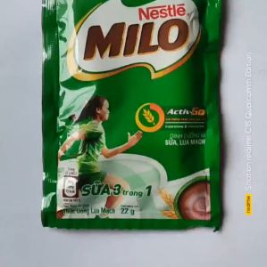 Milo gói nhỏ 22g vị ngọt thơm dễ uống