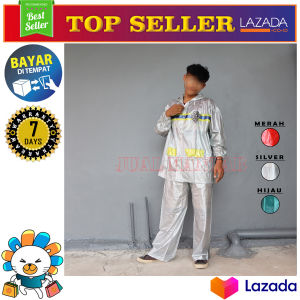 Jas Hujan Setelan Linea Raincoat Jaket Celana Mantel Hujan Indoplast High Quality