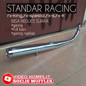 rx king standar racing krom spesial bukan abal abal knalpot standar racing rx king rx spesial