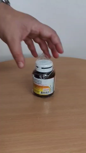 ฟิล์มแล็บ กระปุกอาหารเสริม ทรงกลมเตี้ย แบบโค้ง กันฝุ่น แพ็ค 100ชิ้น