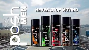 POSH MEN PARFUM PRIA BODY SPRAY BOTOL 150ML ALL VARIANT