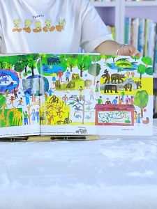 FORMINDS【🇲🇾现货】精装正版【123到动物园 画了一匹蓝马的画家 海马先生 拼拼凑凑的变色龙】幼儿童早教启蒙阅读 艾瑞卡尔系列 绘本 图画书 故事书 儿童书 Children Book Picture Book Story Book