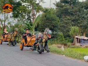 [TRUSTED 100%] BECAK DINO DINOSAURUS DOKAR MOTOR LISTRIK