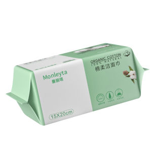 MONLEYTA | Pure Cotton Face Wash Towels Disposable Non-shedding Official Flagship Store Authentic Cleansing Towels Facial Tissues