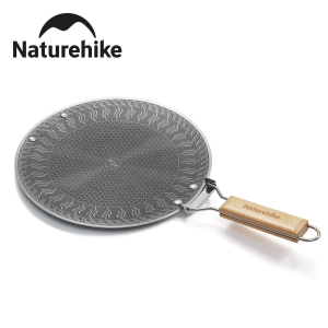 Naturehike Baking tray outdoor camping gas stove barbecue tray picnic 316 stainless steel thick frying baking tray