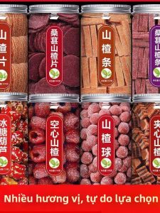 Bánh Kẹo Haws & Dâu Tằm Sấy Khô Không Đường Không Chất Bảo Quản