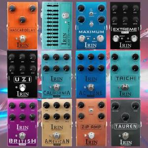 Pedal Hiệu Ứng Guitar IRIN Overdrive Distortion Âm Thanh Rock Anh Quốc Âm Thanh Analog Cổ Điển Hiệu Ứng Guitar Bass Kim Loại True Bypass.