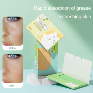 Facial Oil Absorbing Paper Fragrance Oil Absorption Paper Portable Box