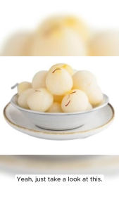 Haldirams Traditional Indian Rasgulla Delight - Halal & GMO-Free Sweet Cheese Dumplings Large Serve 1Kg Canister