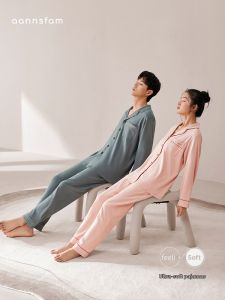 Fall Couples Loose Large Pajama Set