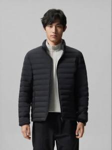 Saucony | Slim Fit Thermal Windproof Versatile Down Jacket Short