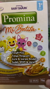 Promina Sup Mi Pasta Mie Batita Makanan Anak Bayi MPASI 12 bulan/1 tahun