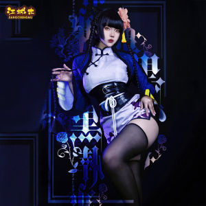 ชุดนักแสดงละครเวที Jiangcheng Wood Black Butler Charles Blue Cat Cosplay ชุดนักเรียนหญิง ชุดนักเรียนญี่ปุ่น ชุดนักเรียนเกาหลี ชุดนักเรียนจีน