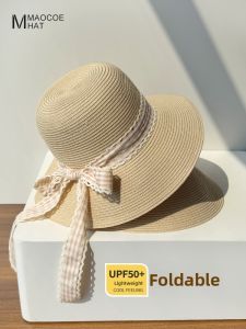 MMAOCOE | UV Protection Visor Summer Straw Fisherman Hat