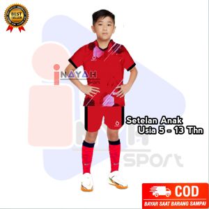 Baju Bola AnakSetelan Futsal Anak laki laki dan PerempuanKaos BadmintonVoli