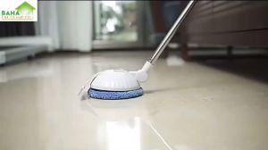 ROBOT MÁY LAU KÍNH ĐIỆN KHÔNG DÂY CÓ CÁN DÀI TỰ ĐỘNG XOAY LAU KHÔ VÀ ƯỚT TRÊN CAO BAHAMAR Đầu lau linh hoạt 90 độ Có thể sử dụng cả lau khô và lau