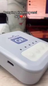 SPECTRA QR Double Electric Breastpump / Pompa ASI Elektrik Ganda Breast Pump / Mesin Alat Pumping