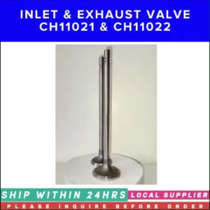 CH11022 / 995-956 EXHAUST VALVE CH11021 / 995-955 INTEL VALVE [LOCAL STOCK. READY TO SHIP WITHIN 24HRS.] FOR PERKINS 2506 2306 2806