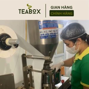 Trà Hoa Cúc Giải Độc Giảm Mụn Đẹp Da. An Thần Giảm Stress Ngủ Ngon | Hộp 30 gói x 3g Túi Lọc Teabox