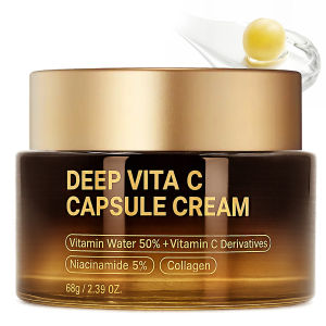 Kem Dưỡng Ẩm Nhẹ Chống Oxy Hóa Vitamin C Golden Capsule Dành Cho Cả Nam Và Nữ Chăm Sóc Da Hàng Ngày Xuất Xứ Hàn Quốc