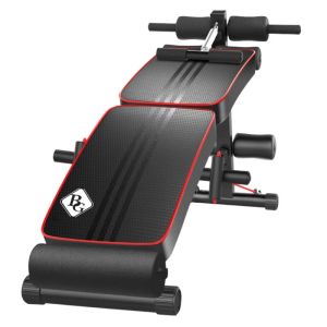 B&G เครื่องออกกำลังกาย ม้านั่ง ม้ายกดัมเบล  Multifunction Adjustable Fitness Gym Sit Up Bench  รุ่น SU119 เครื่องบริหารหน้าท้อง BG