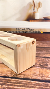 Botol Bumbu Dapur Estetik Kaca 120ml Tempat Bumbu Kedap Udara Spice Jar Tutup Bambu Wadah Bumbu