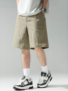 Wood soon | Retro Simple Summer Comfortable Mens Shorts